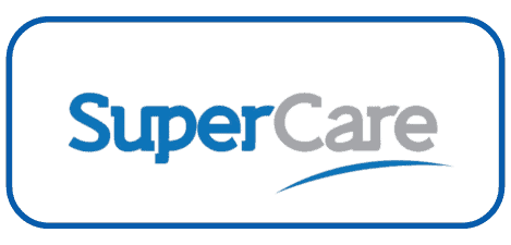 SUPERCARE logo SUPERCARE logo