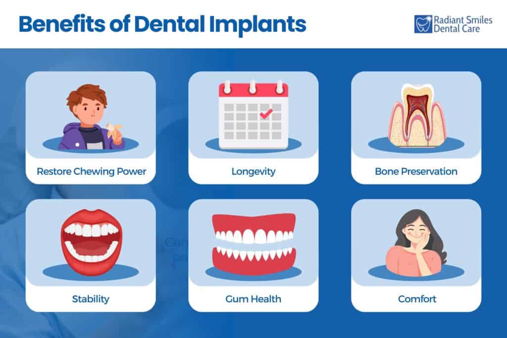 benefits of dental implants