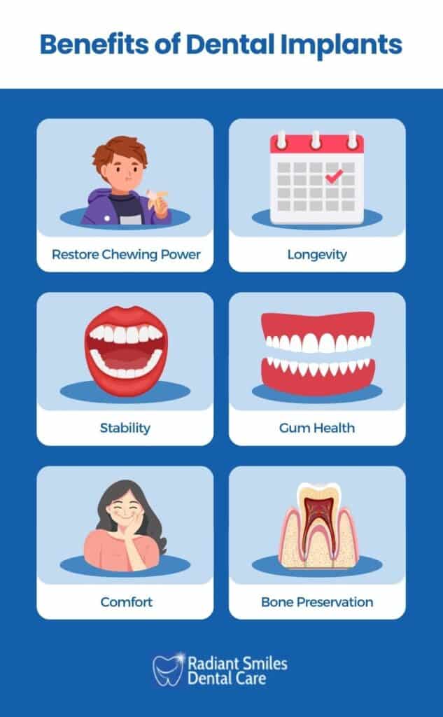 dental implants benefits