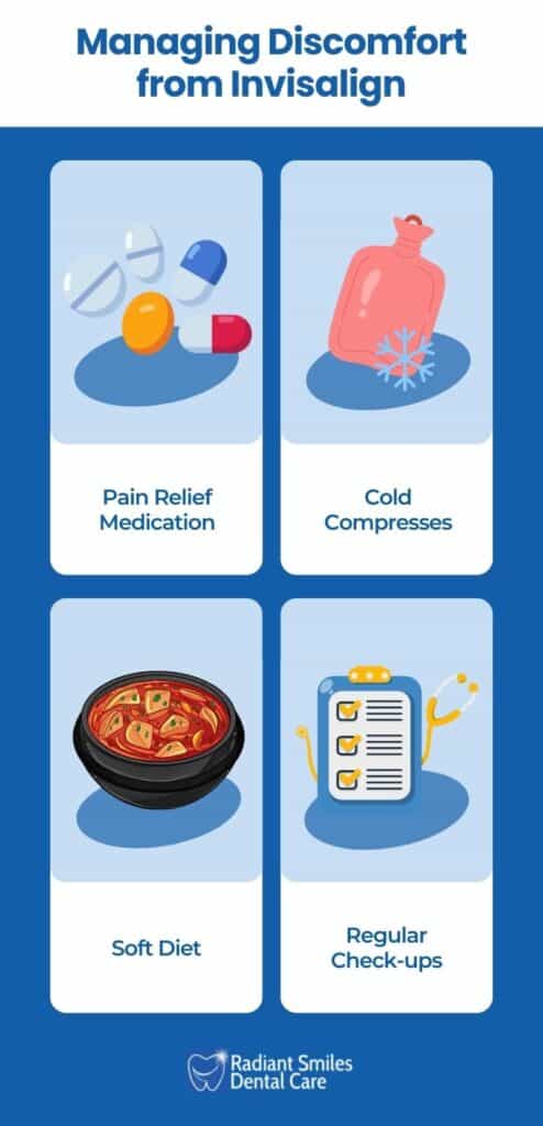 how to manage invisalign discomfort