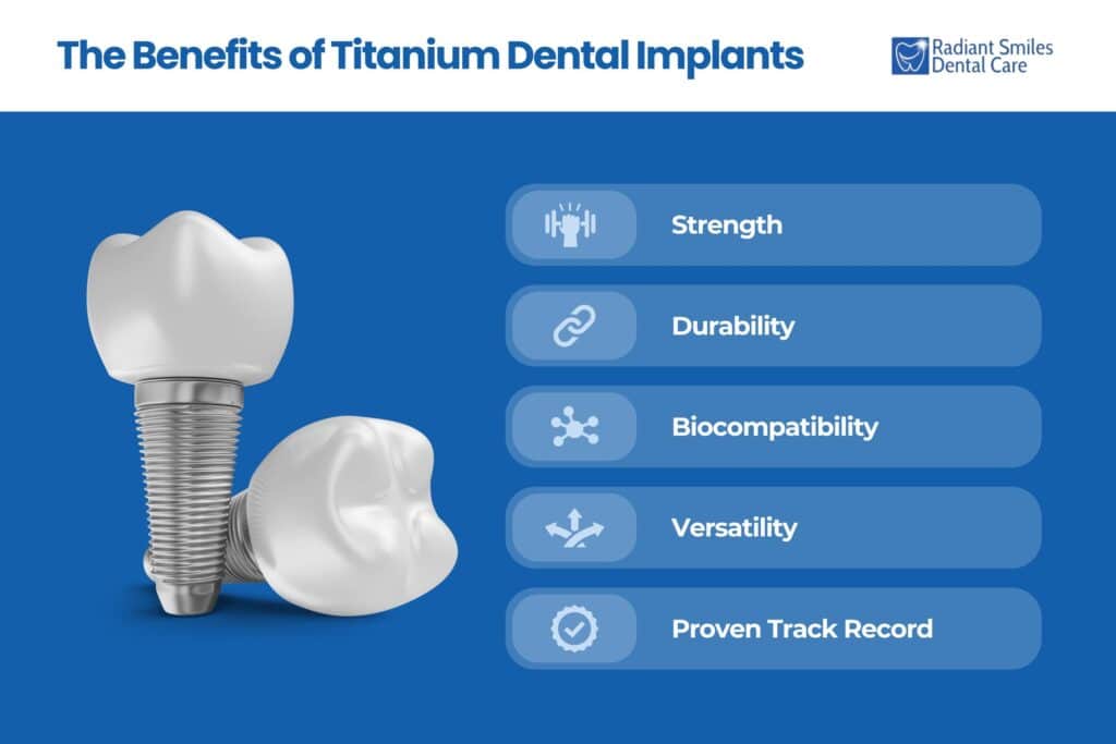the benefits of titanium dental implants